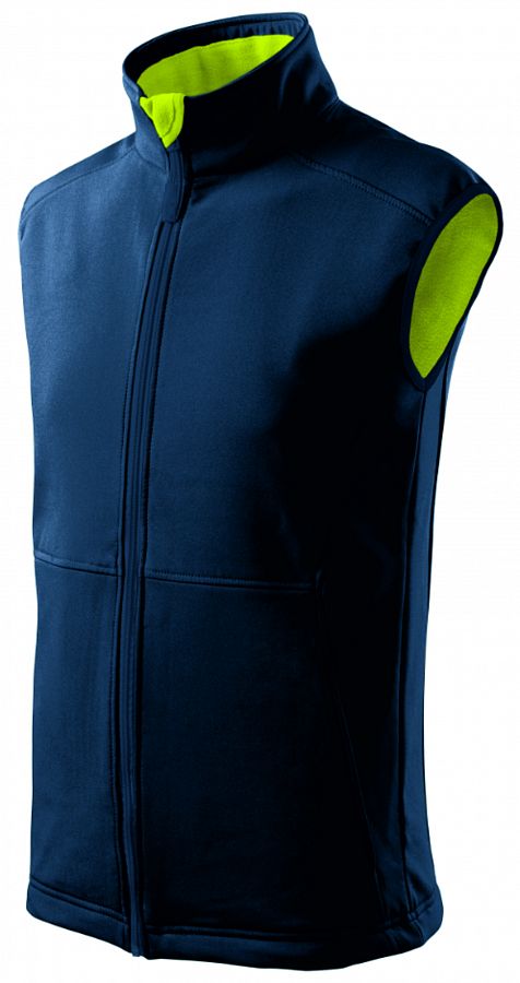 Pánská vesta softshell VISION 517 námořní modrá vel. XL - Obrázek Pánská vesta softshell VISION 517 námořní modrá vel. XL - Obrázek